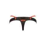 String sexy à bretelles sportives et résille pour une allure athlétique LIN