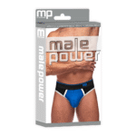 Male Power Panel Thong L/XL noir et rouge – Image 7