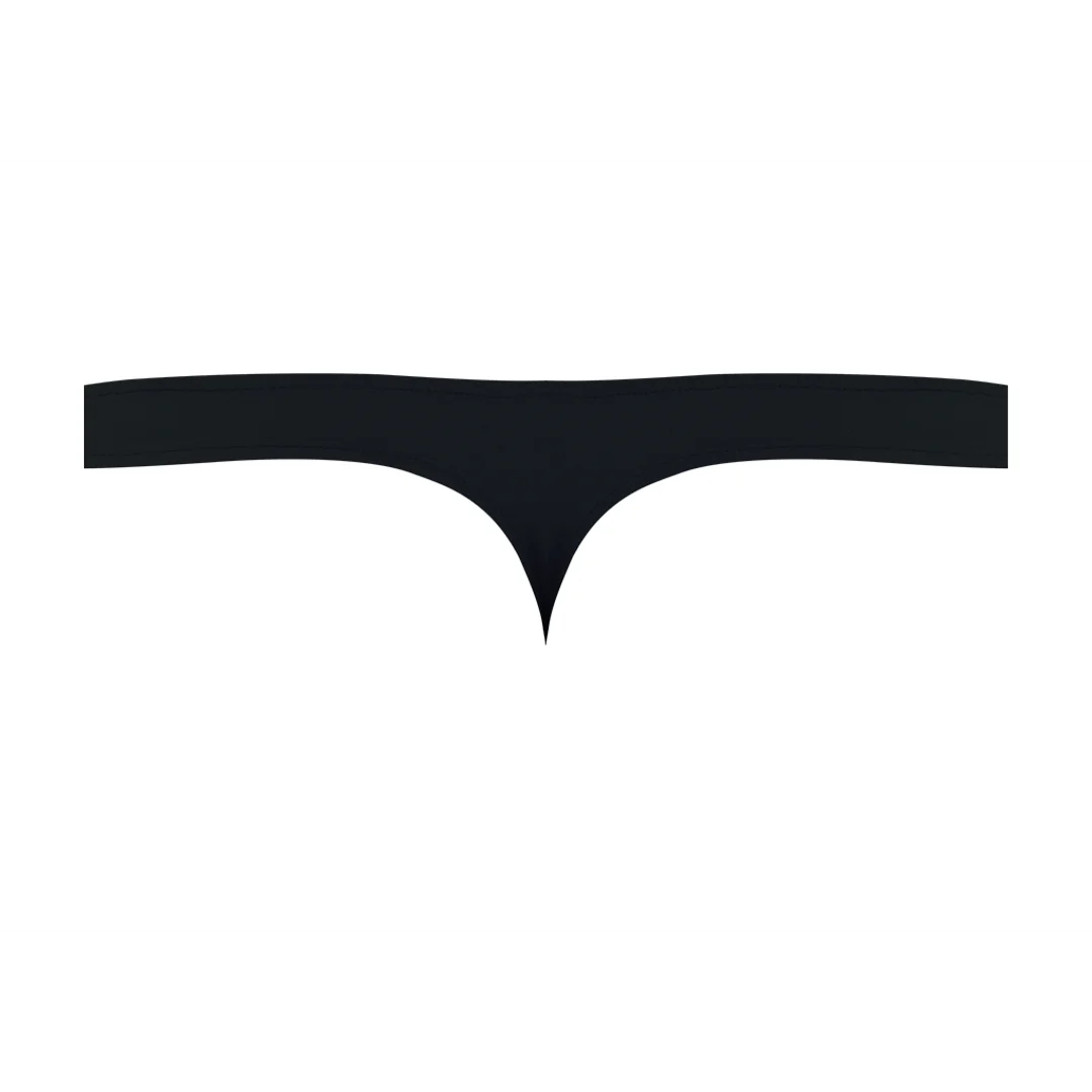 String bong en satin spandex noir Male Power – Image 11