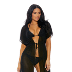 Ensemble bikini Tolu avec kimono, noir, taille M – Image 5
