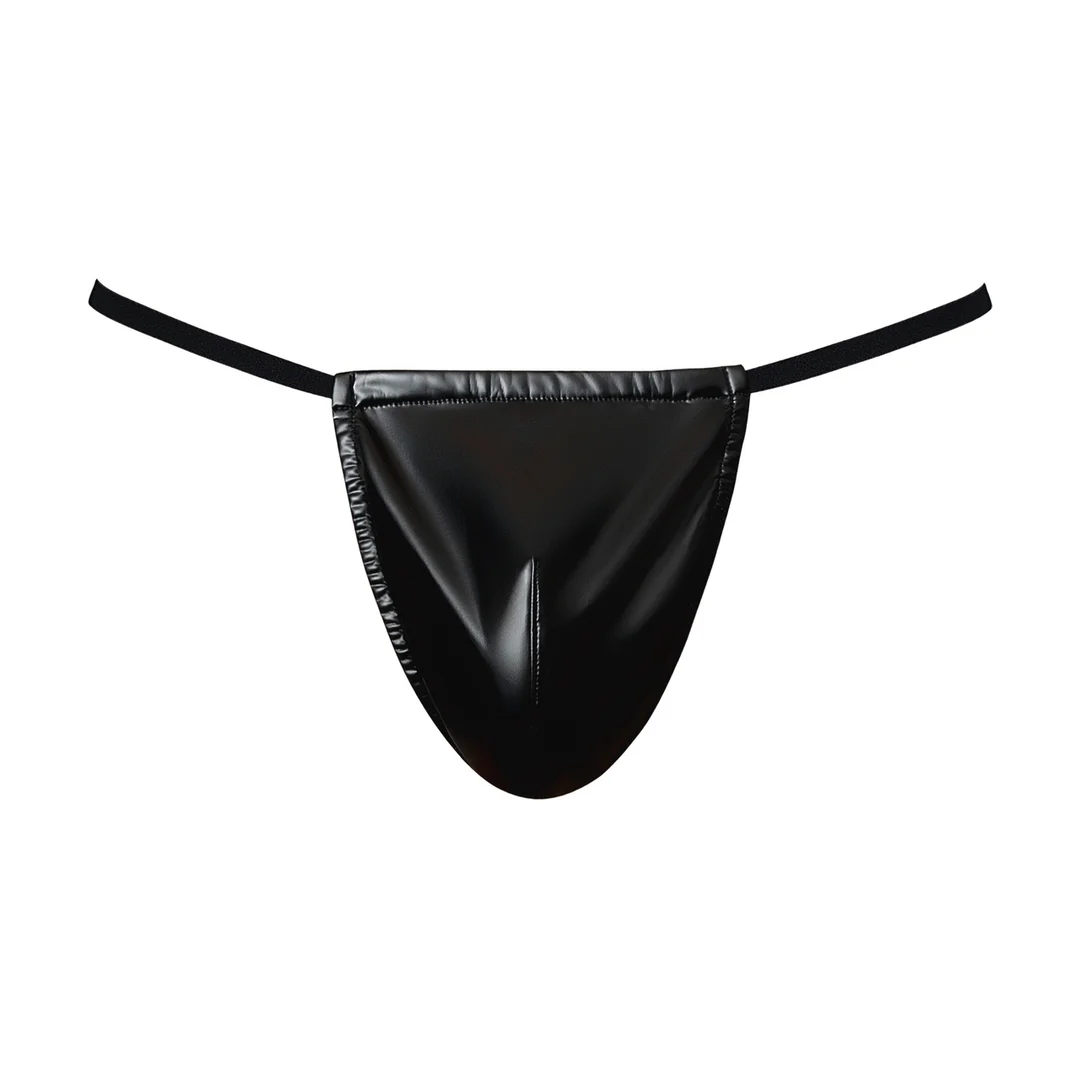 String ficelle Male Power noir effet wetlook – Image 2