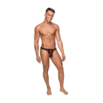 Micro string Male Power avec anneau pénien rouge – Image 4
