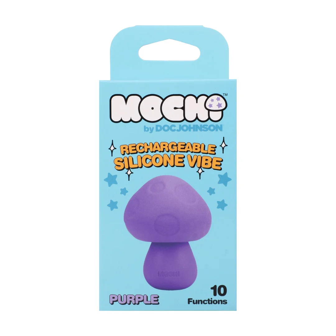 Mushroom Vibe, vibromasseur rechargeable en silicone – Image 3