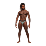 Male Power Micro V Thong Jade – Image 14