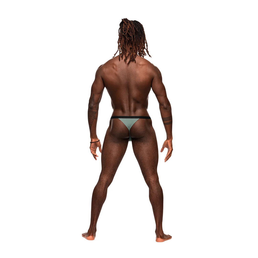Male Power Micro V Thong Jade – Image 12