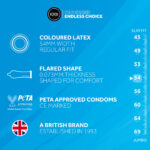 Préservatifs EXS Black Latex, 48 pièces – Image 2