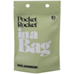 Mini vibromasseur pour une stimulation clitoridienne ciblée : Doc Johnson Pocket Rocket Doc Johnson