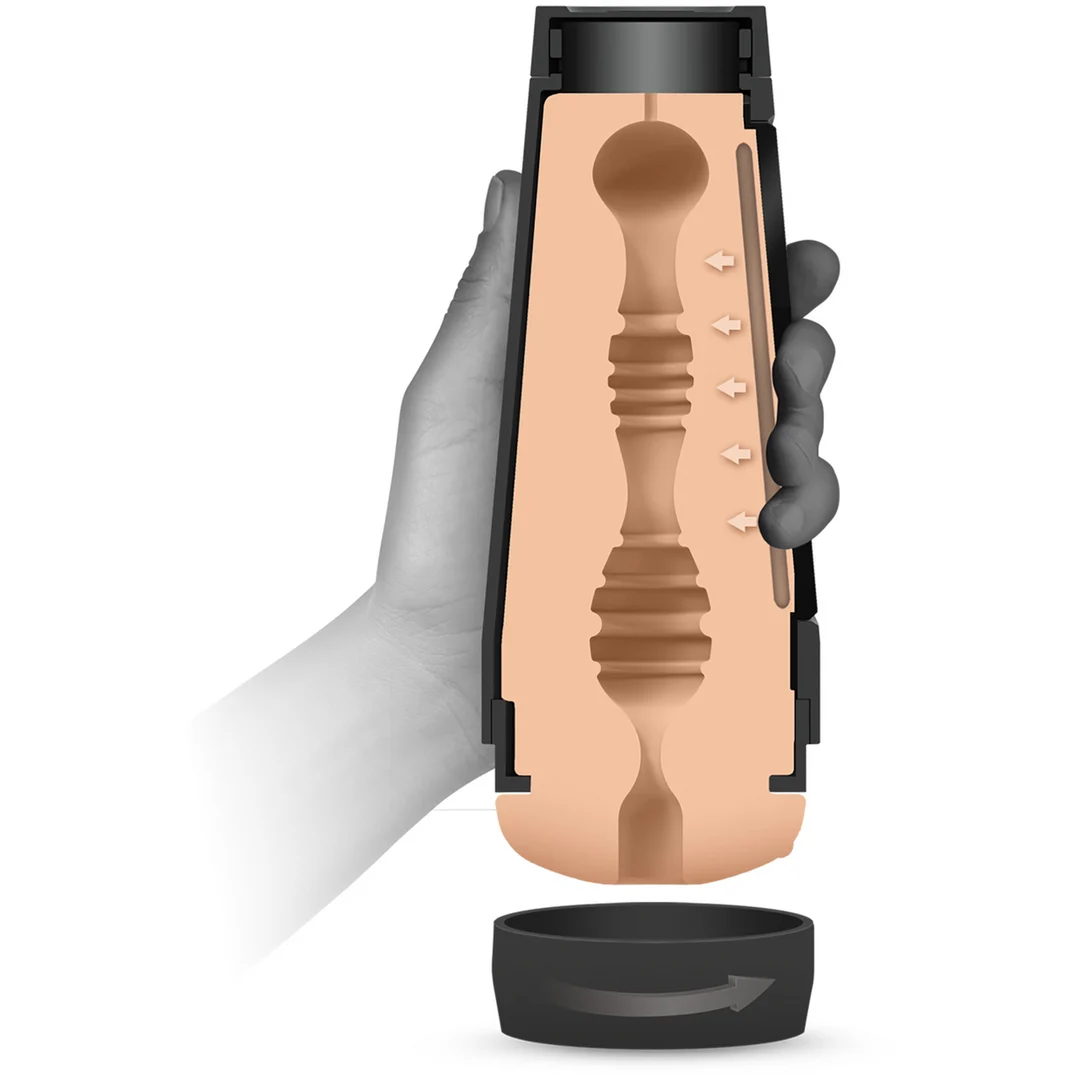 Masturbateur anal avec coque extérieure rigide – Ass – Image 4