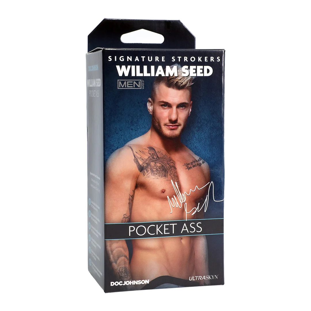 Masturbateur de poche Butt ULTRASKYN William Seed – Image 1