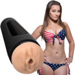 Masturbateur vaginal à aspiration réglable – Vanille – Image 6