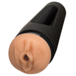 Masturbateur vaginal à aspiration réglable – Vanille – Image 3