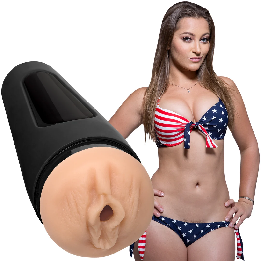 Masturbateur vaginal à aspiration réglable – Vanille – Image 6