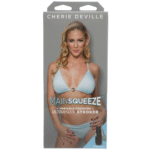 Masturbateur vaginal avec embout d’aspiration réglable – Vanille – Image 2