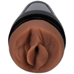 Masturbateur vaginal à la texture réaliste, caramel – Image 4