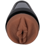 Masturbatrice vaginale avec coque rigide, coloris vanille – Image 4