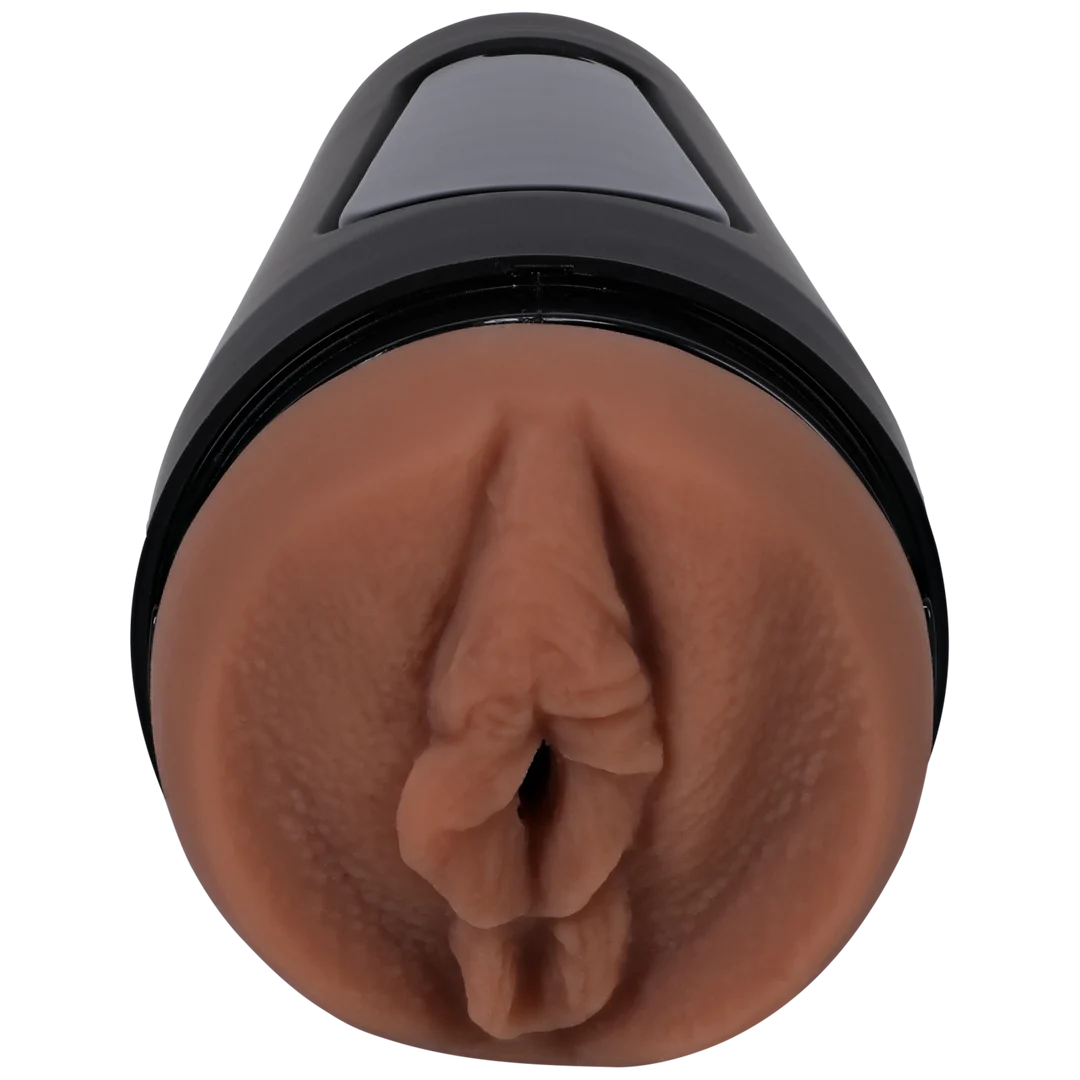 Masturbatrice vaginale avec coque rigide, coloris vanille – Image 4