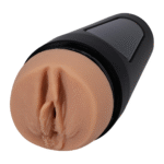 Masturbateur vaginal avec aspiration réglable – Vanille – Image 5