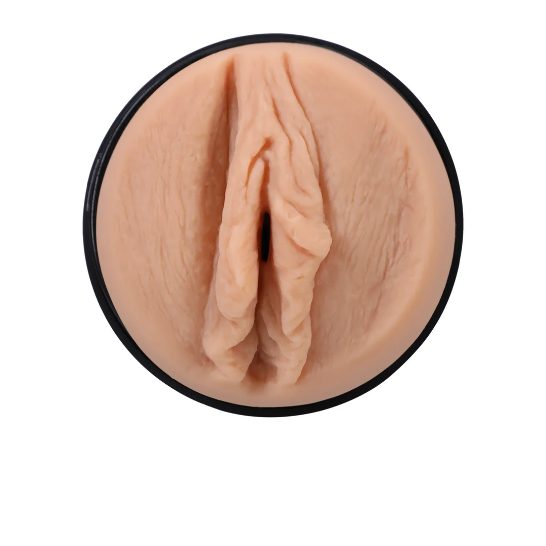 Masturbateur vaginal à pression réglable – Vanille – Image 6