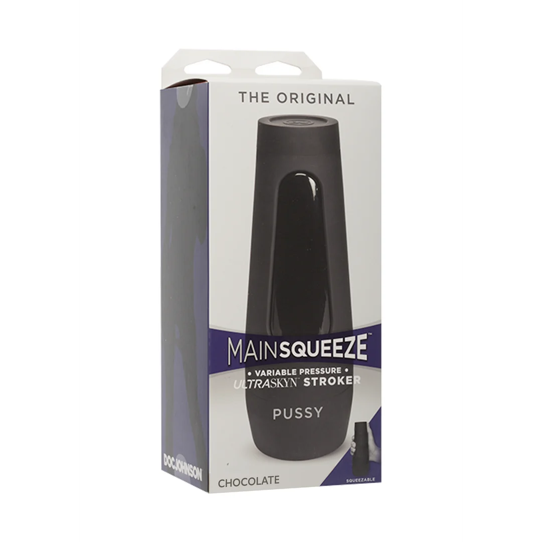 5202-03-BX-2 Masturbateur vaginal avec poignée compressible – Masturbateur ULTRASKYN Pussy – Image 1
