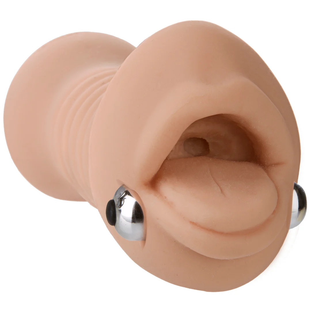 Masturbateur bouche avec vibromasseur à 7 fonctions – Blowjob Sucker – Image 4