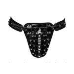 String pour homme avec cage de chasteté et poche en similicuir, pour un look kinky – Male Power – Image 2