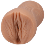 Masturbateur vaginal avec intérieur texturé – Vanille – Image 2