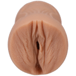 Masturbateur vaginal avec intérieur texturé – Vanille – Image 3