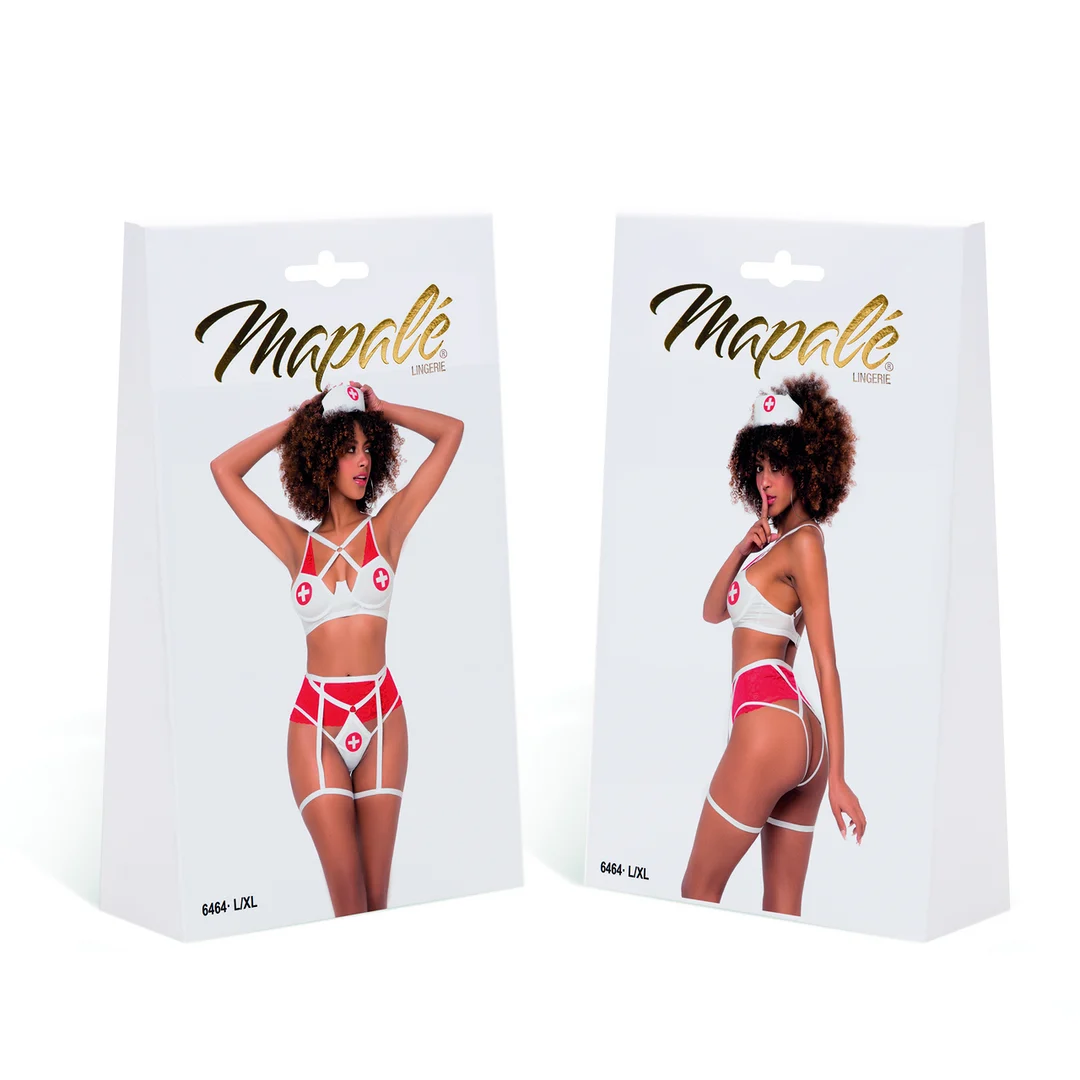 Costume d’infirmière Mapalé L/XL – Image 4