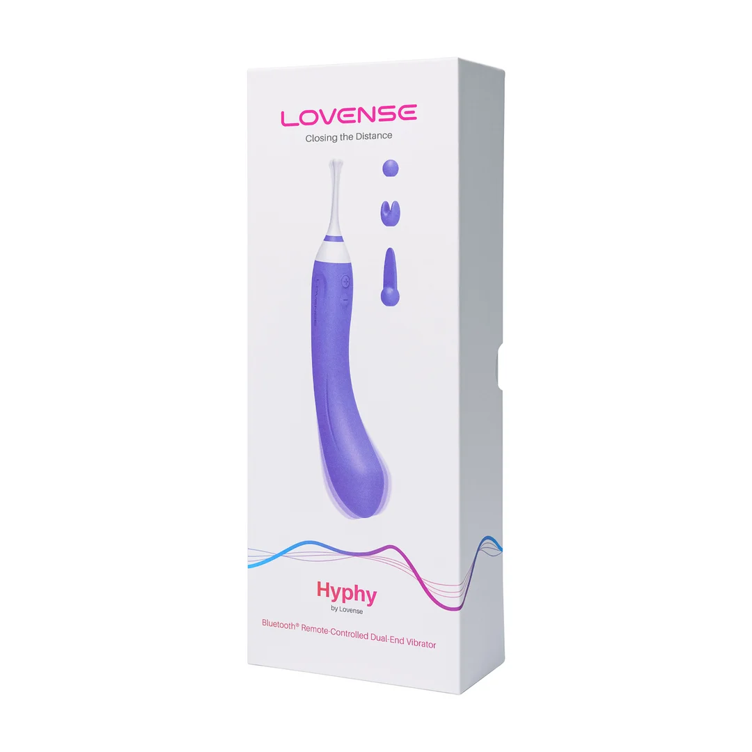 6972677430050-2 Vibromasseur duo avec télécommande · Lovense violet – Image 1