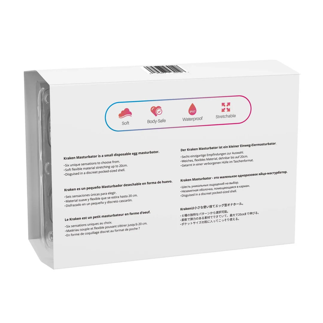 Masturbateur de poche avec gaine souple – Blanc – Image 2