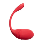 Œuf vibrant Lovense rouge, contrôlé par application, avec mouvements de poussée intenses – Image 4