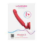 Vibromasseur | Touch Sense avec ventouse, mains libres | Lovense rouge Lovense