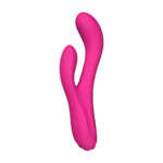 Vibromasseur rabbit – oscillant, chauffant et avec télécommande – Lovense, rose Lovense – Image 6