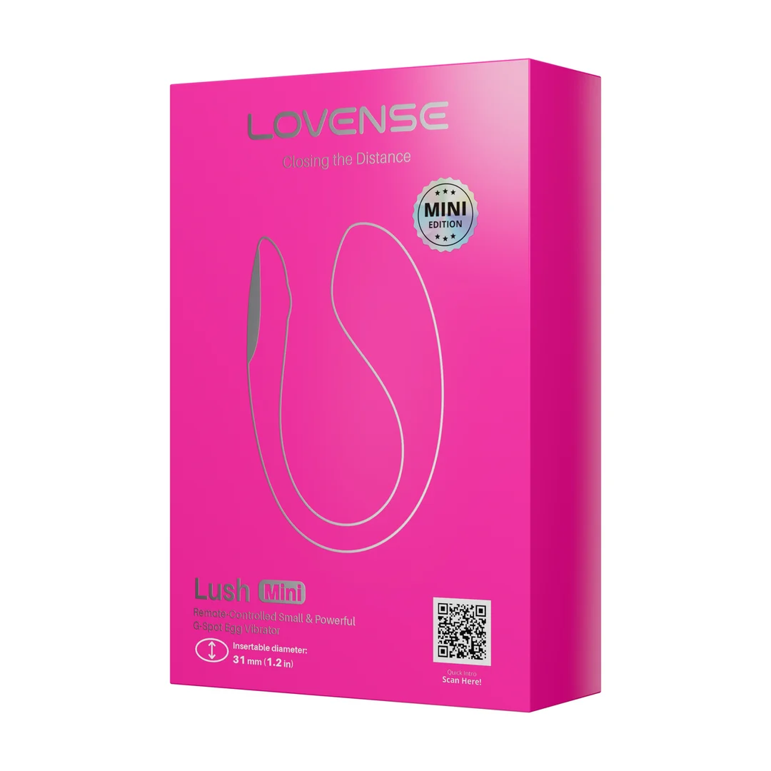 6972677430500-2 Vibromasseur point G piloté par application et portable, rose Lovense Lovense – Image 1