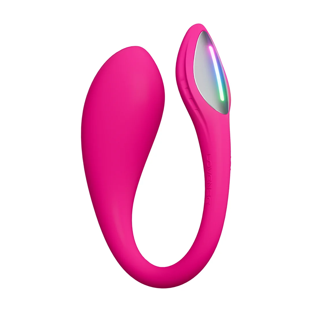 Vibromasseur point G piloté par application et portable, rose Lovense Lovense – Image 4