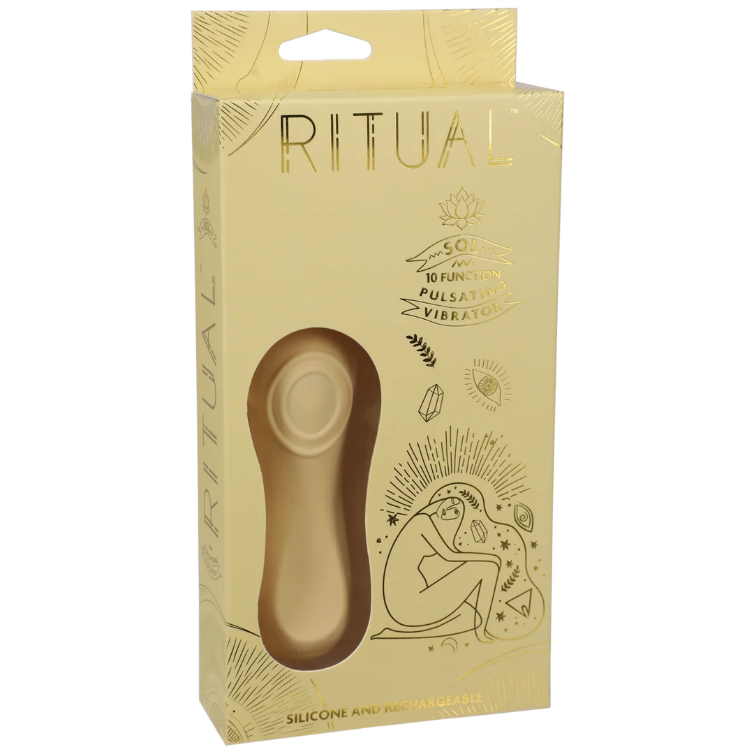 Sol, vibromasseur pulsant rechargeable – Image 1