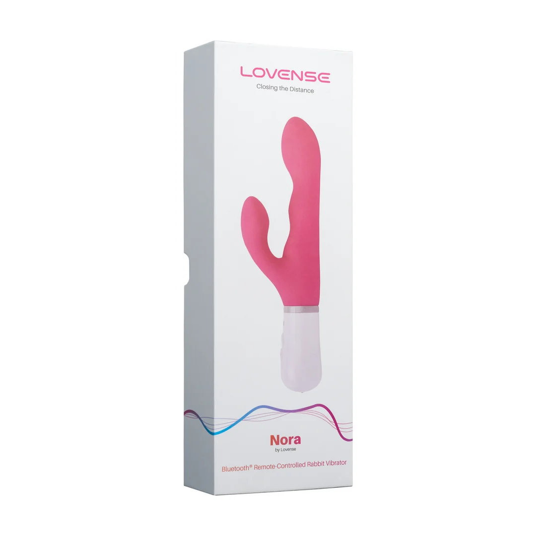 Vibromasseur rabbit – télécommande Bluetooth – Lovense rose Lovense – Image 1