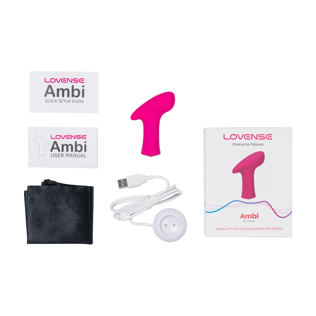 Vibromasseur bullet contrôlé par application, avec large surface de contact incurvée, rose Lovense – Image 4
