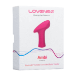 Vibromasseur bullet contrôlé par application, avec large surface de contact incurvée, rose Lovense