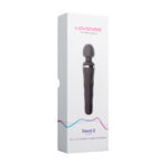 Wand vibrante pilotée par application Bluetooth – Lovense Domi 2 noire Lovense