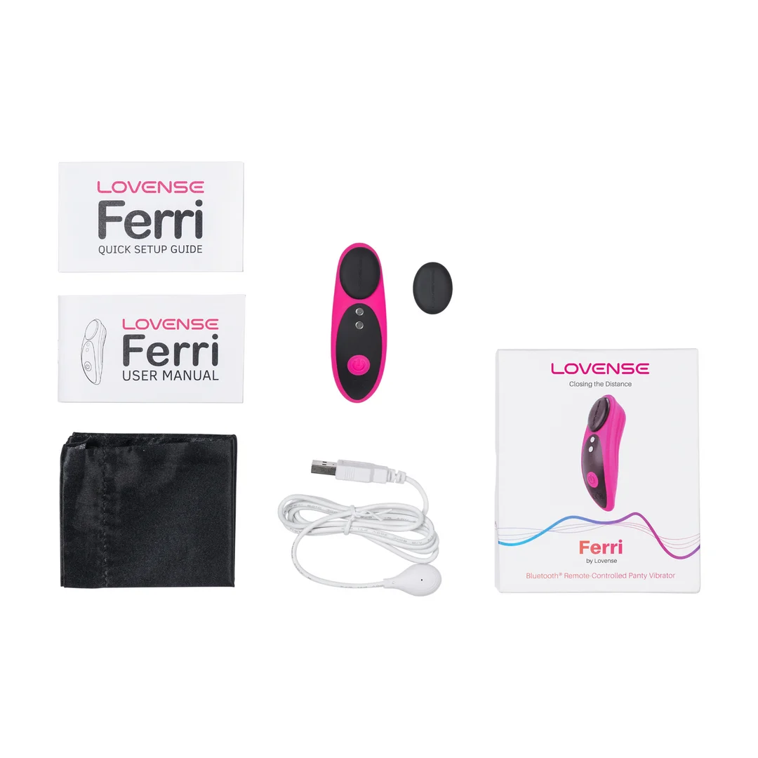 Vibromasseur clitoridien avec commande par application – Ferri Lovense – Image 4