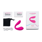 Vibromasseur duo avec télécommande – Dolce – Image 4