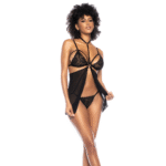 Babydoll en dentelle avec jupe amovible pour une silhouette séduisante – LIN – Image 5