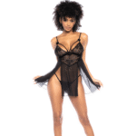 Babydoll Mapalé en dentelle florale – Image 12