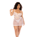 Babydoll avec bustier en dentelle et string pour sublimer tes courbes – LIN – Image 3