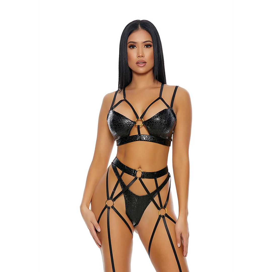Ensemble de lingerie à motif guépard That's My Spot – Image 6