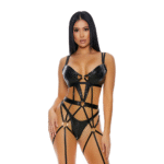 Forplay Sweet Spot ensemble bustier à motif guépard – Image 3