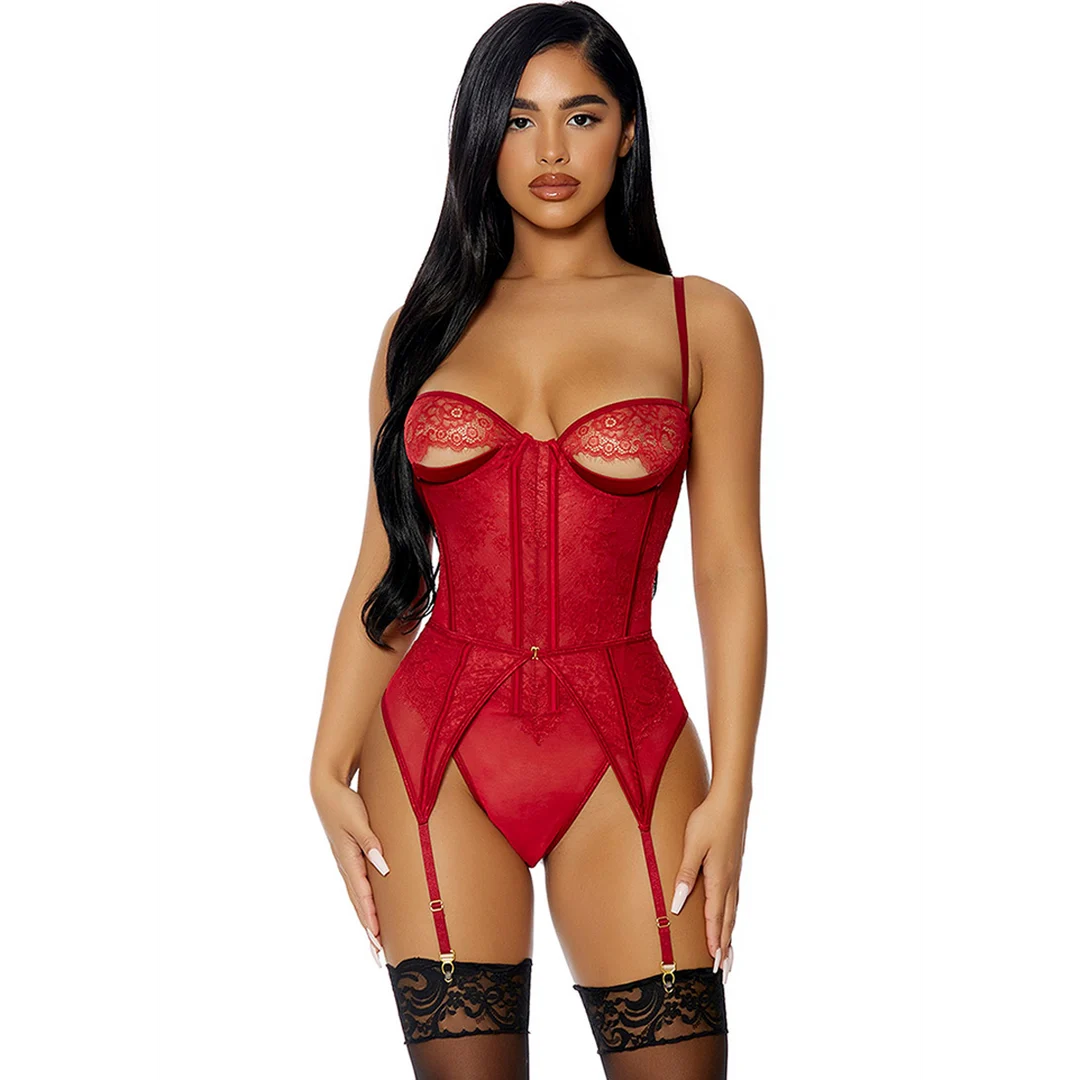Ensemble teddy Forplay Peek Show taille S – Image 2