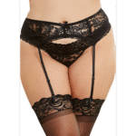 Porte jarretelles en dentelle Dreamgirl Diamant – Image 4