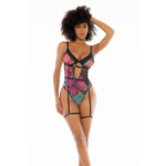 Body Mapalé à imprimé floral noir – Image 12
